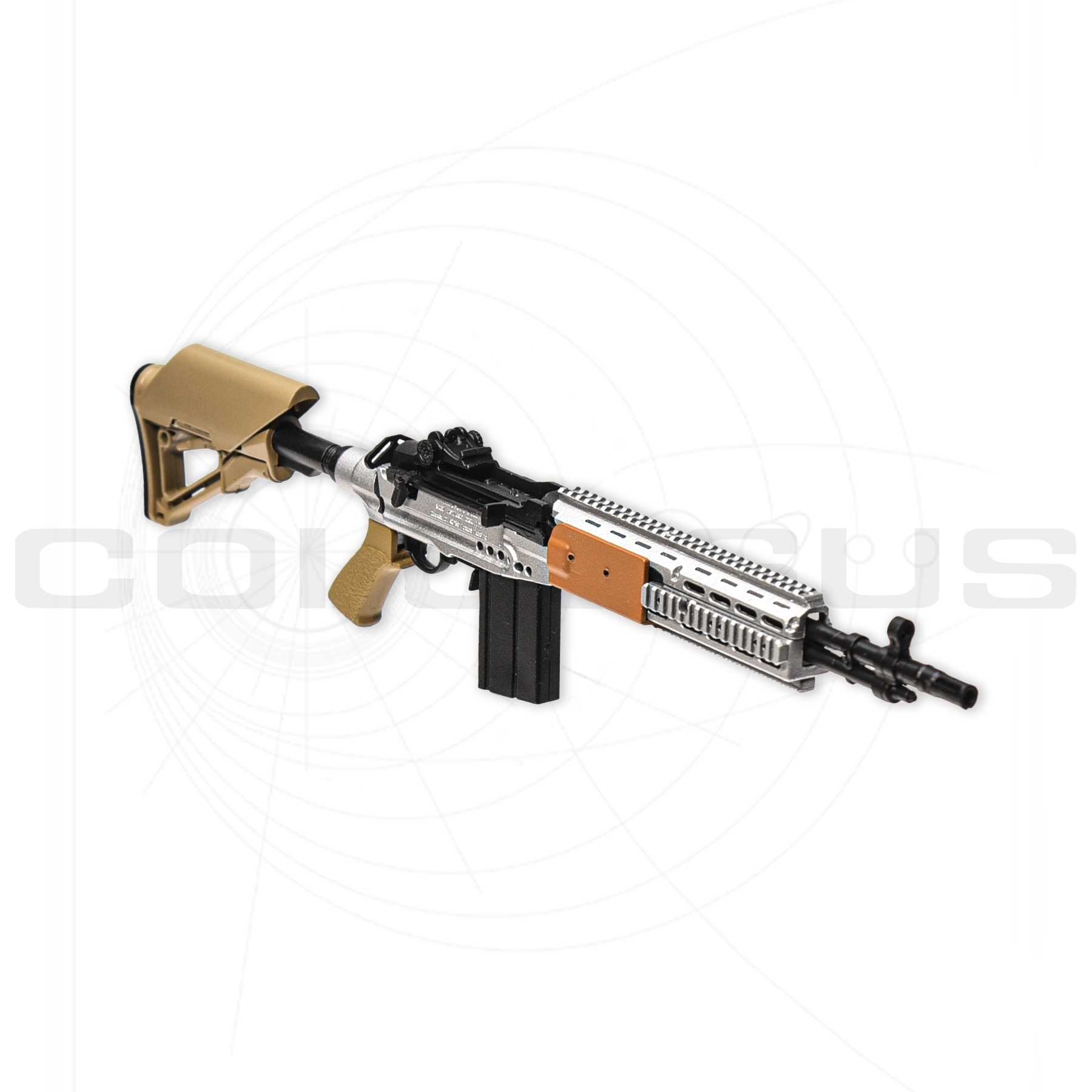 1/6 Assault rifle and accessories