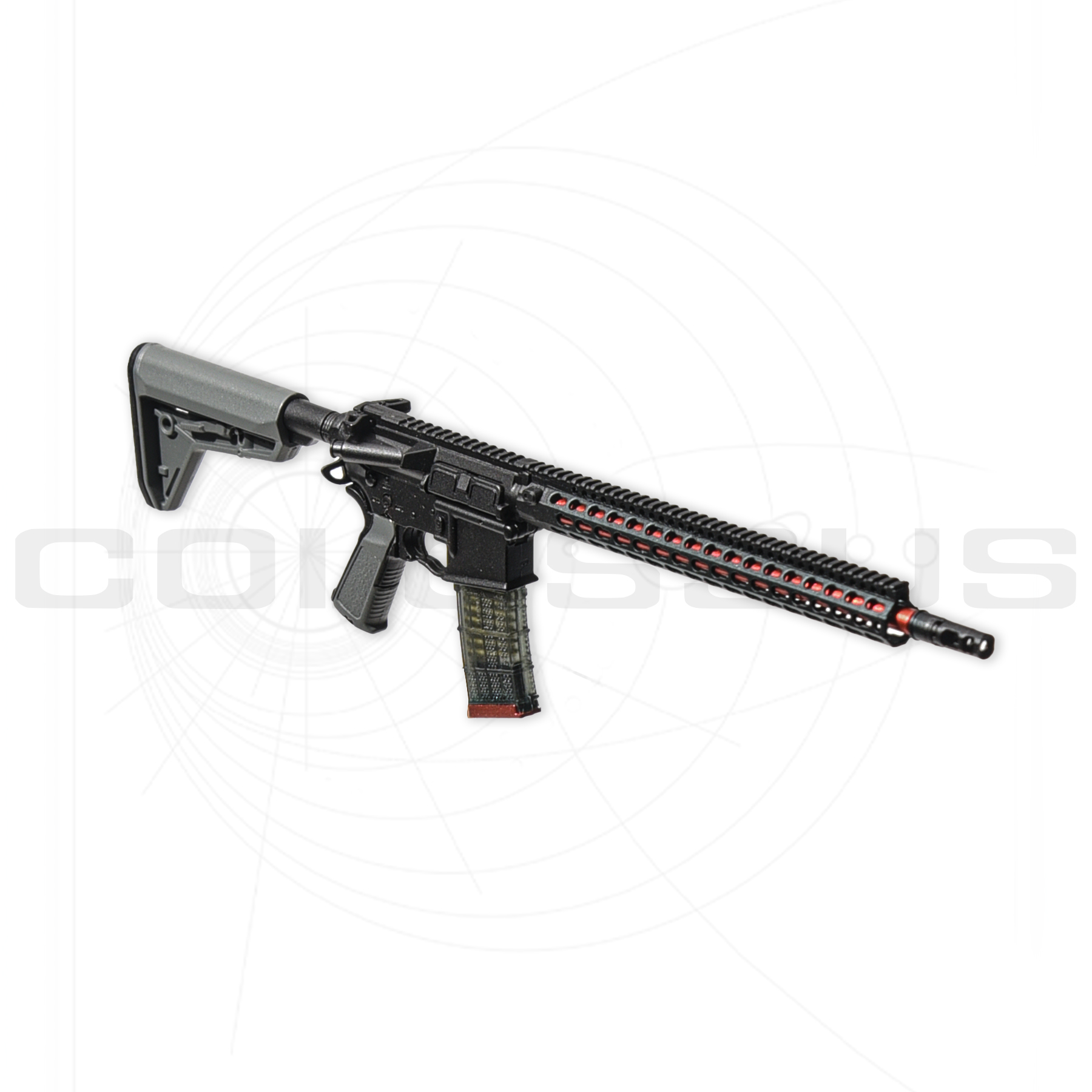 1/6 Assault rifle and accessories